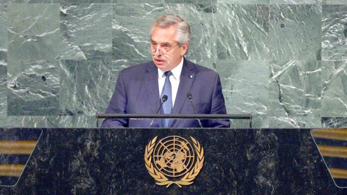 Alberto en la ONU