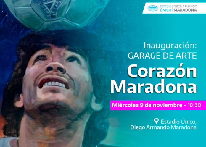 La Provincia inaugura Garage de Arte Corazón Maradona