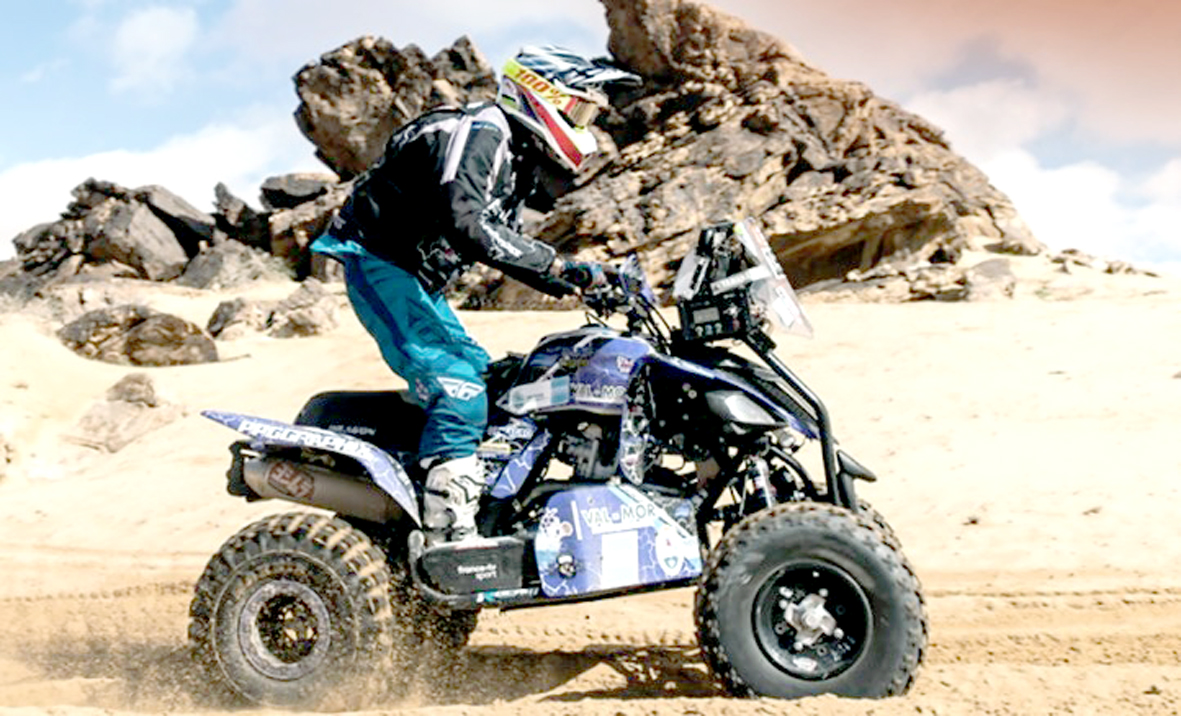 Primera victoria parcial argentina en Quads