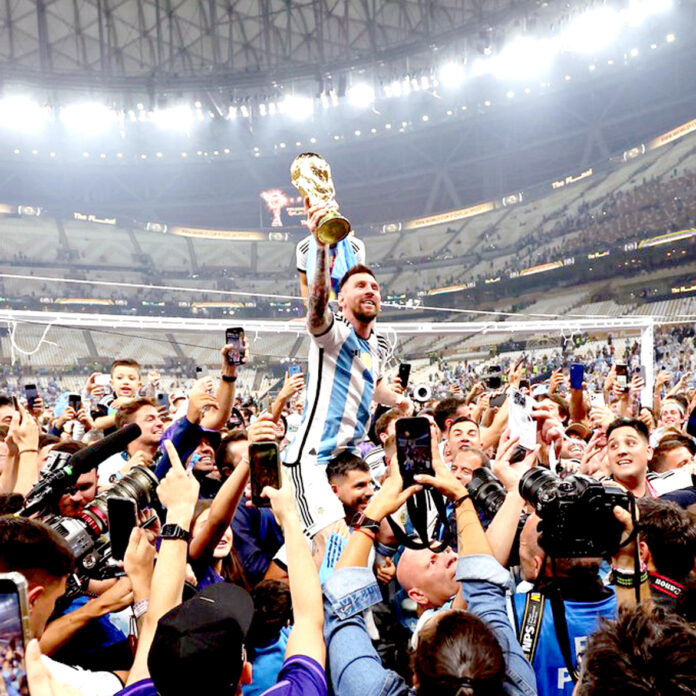Messi, con la Copa
