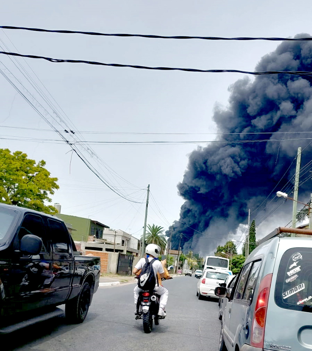 Incendio en Berazategui