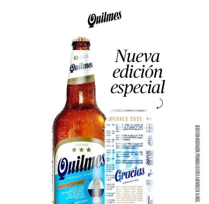 Quilmes lanzó una nueva edición limitada