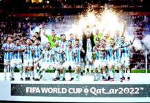 La fiesta de la Selección Argentina