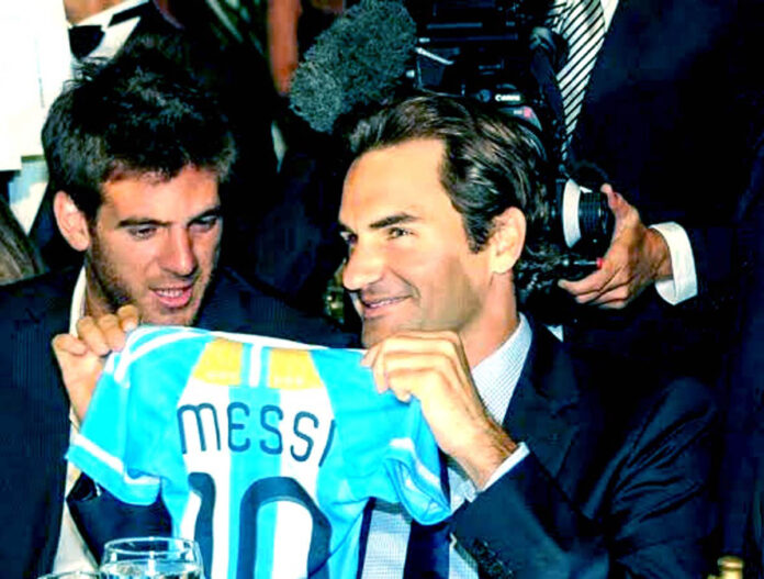 Federer elogió a Messi