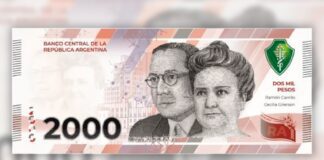 billete de dos mil pesos