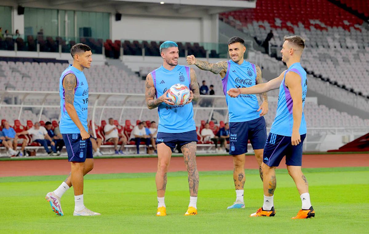 Argentina enfrenta a Indonesia