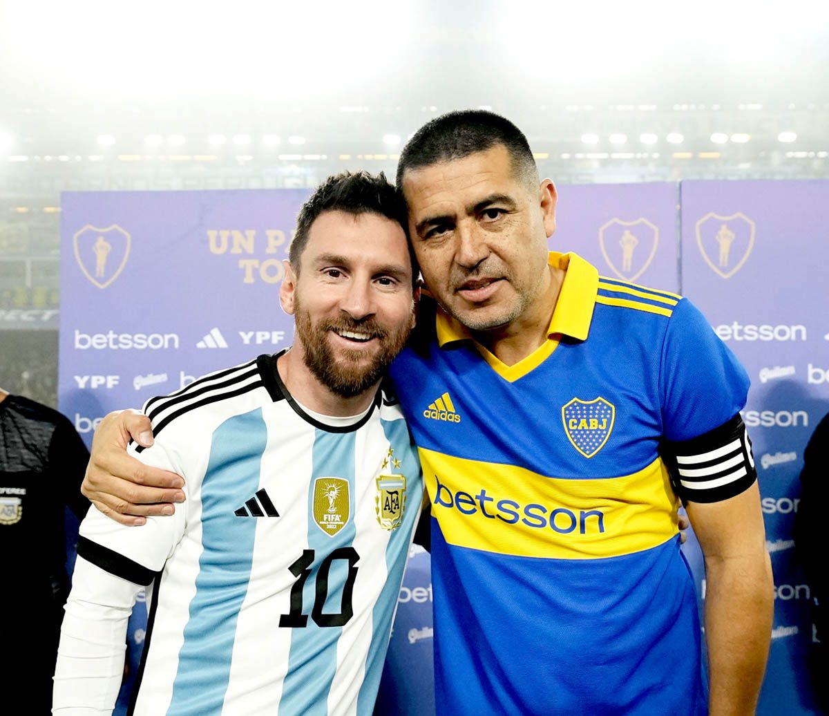 Riquelme Messi