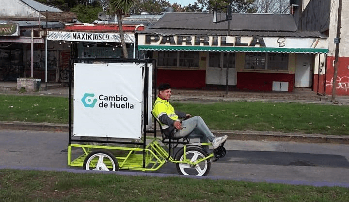 triciclo cartonero quilmes yegua