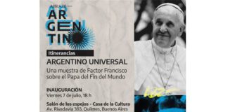Muestra sobre el Papa en Quilmes