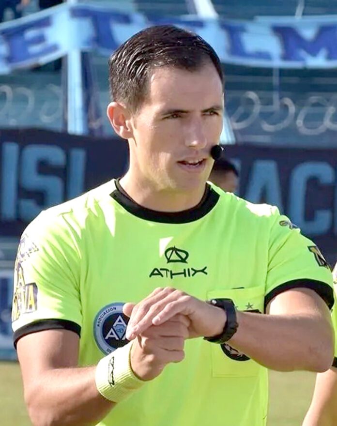 Sebastián Martínez será el árbitro