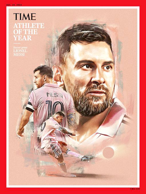 Messi deportista del año revista Time