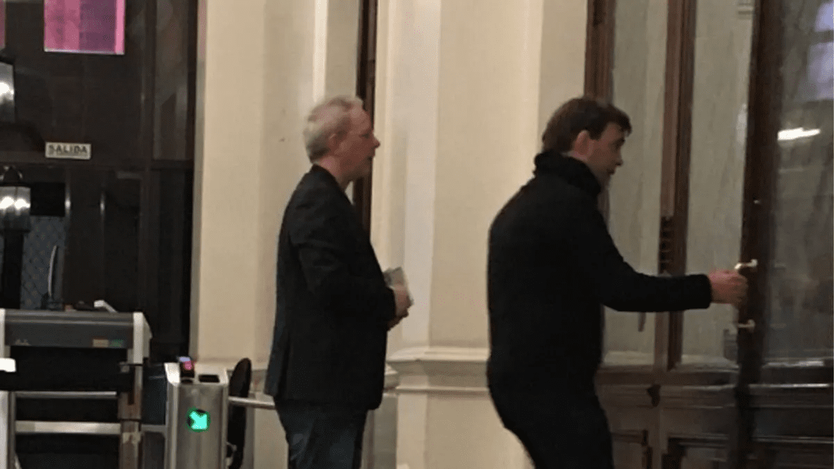 Nik visitó la Casa Rosada