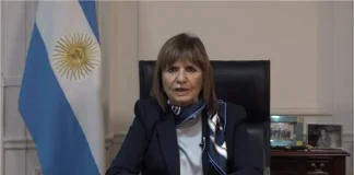 ¿Qué le pasó a Patricia Bullrich en el labio?