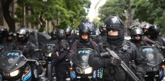 Unos 1.100 efectivos federales custodiarán el Congreso durante la Marcha Federal y la sesión en Diputados