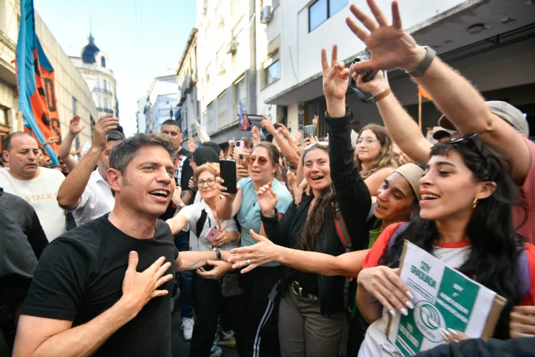 Axel Kicillof se suma a la Marcha Federal al Congreso