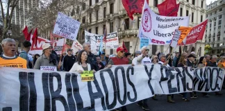 Los jubilados y el sindicalismo combativo marchan este miércoles desde el Congreso a Plaza de Mayo