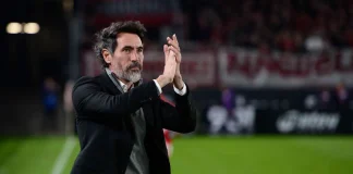 Domínguez, tras la caída de Estudiantes ante Flamengo: “En nuestra casa va a ser diferente”