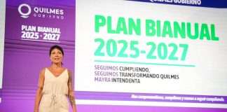 Mayra Mendoza presentó el Plan Bianual de Gestión 2025-2027 en la Universidad Nacional de Quilmes