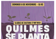 Un evento gratuito de «Quilmes Se Planta» en el Parque de la Ciudad