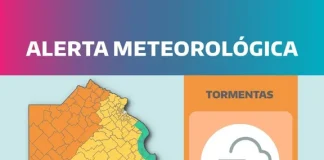 Alerta naranja por tormentas en la Provincia: se esperan ráfagas de más de 80 km/h y lluvias intensas