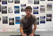 Thiago Mejías firmó su primer contrato: el juvenil de Quilmes dio su primer paso en el profesionalismo