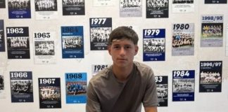 Thiago Mejías firmó su primer contrato: el juvenil de Quilmes dio su primer paso en el profesionalismo