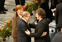 Milei suspendió sus actividades en Oslo y volvió al país milei-oslo