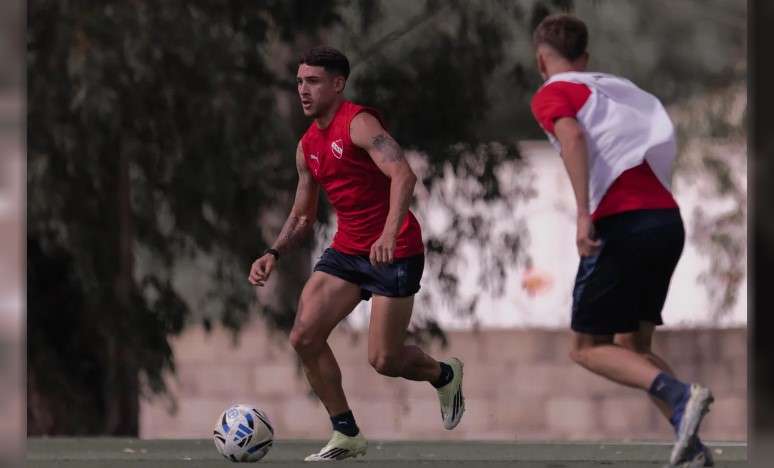 Festeja Independiente: Montiel cumplió la sanción y estará disponible ante Vélez