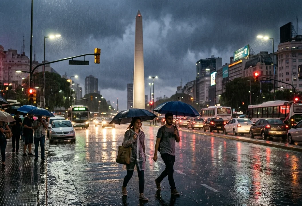 Alerta amarilla por tormentas en el AMBA: prevén lluvias intensas, ráfagas y posible granizo