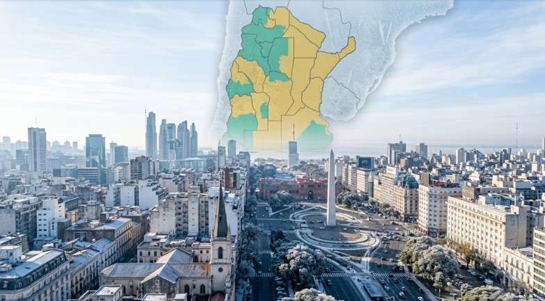 Alerta por frío extremo en el AMBA y gran parte del país: no descartan nevadas en Buenos Aires