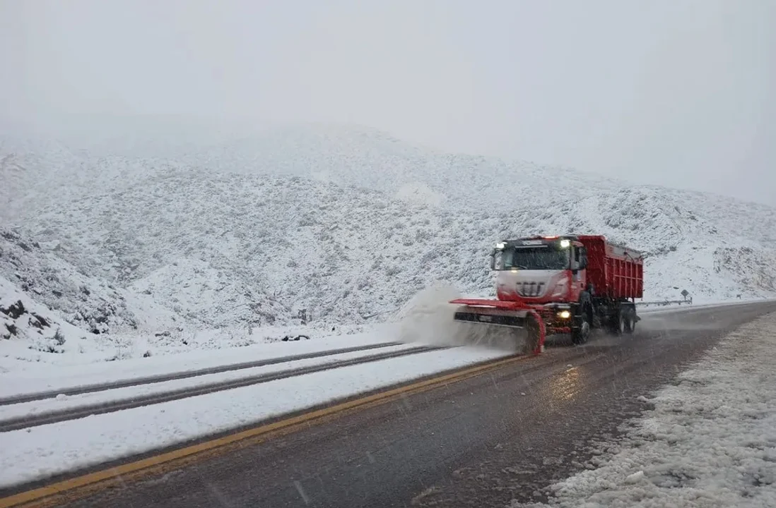 Alerta amarilla por nevadas: el SMN advierte por fuertes acumulaciones de nieve este lunes