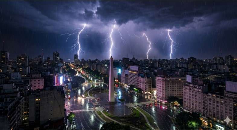 Confirman la llegada de una ciclogénesis al AMBA: prevén lluvias intensas, viento y posible caída de granizo