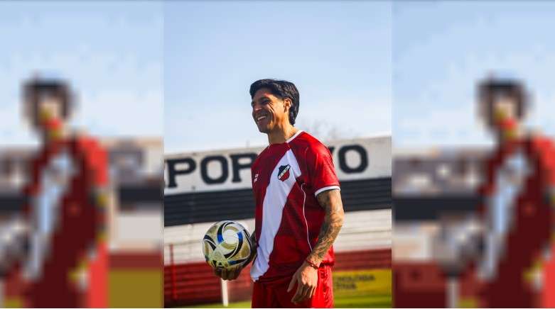 Enzo Pérez fue expulsado en su segundo partido con Deportivo Maipú tras una fuerte protesta al árbitro
