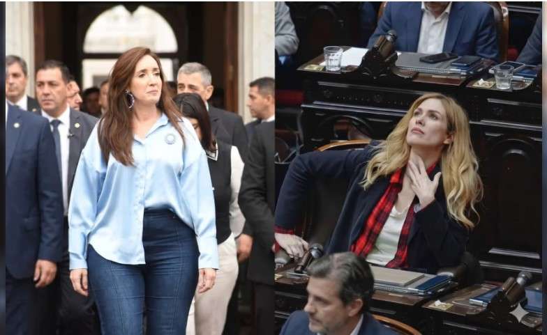 Fuerte interna libertaria: Lilia Lemoine y Victoria Villarruel se cruzaron por las dietas del Senado