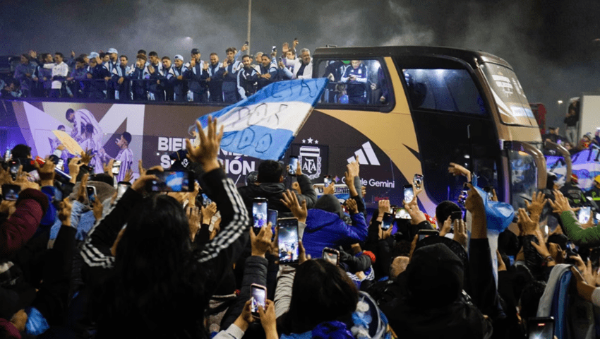 recibimiento selección