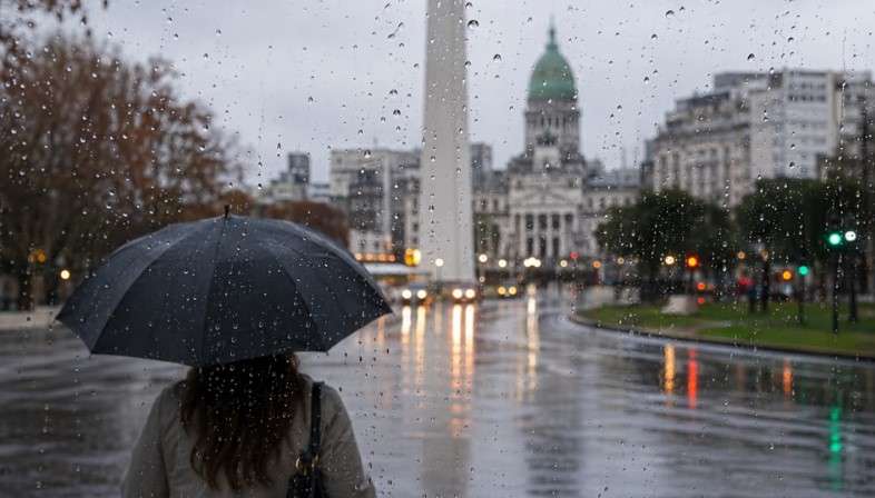 Fin de semana largo en Buenos Aires: el SMN anticipa lluvias y lloviznas, aunque subirá la temperatura