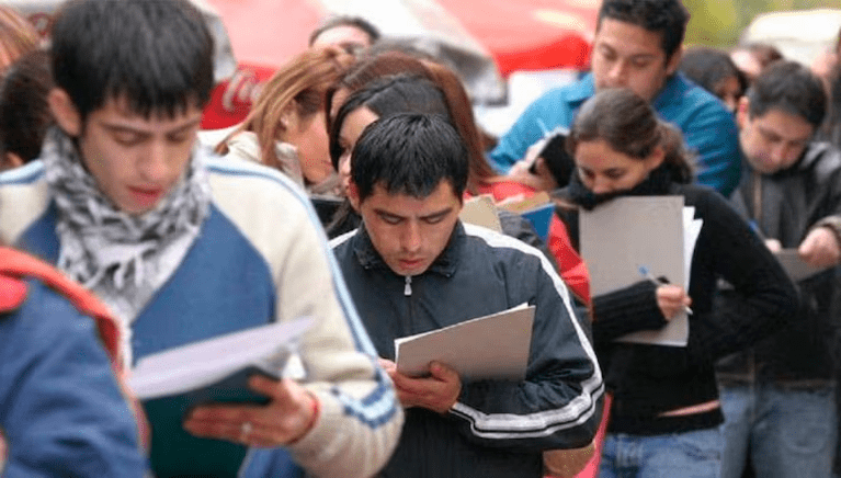 jóvenes trabajo