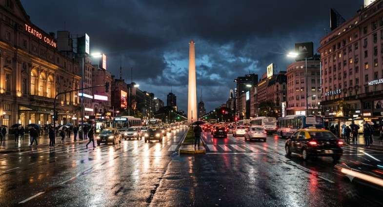 El temporal se despide del AMBA: cuándo dejará de llover y llega una ola de frío con mínimas cercanas a 1°C