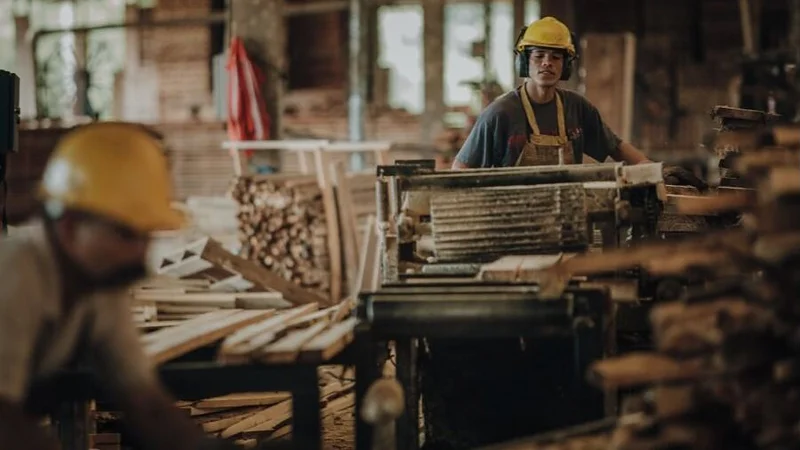 La industria utilizó apenas el 58,5% de su capacidad instalada en agosto