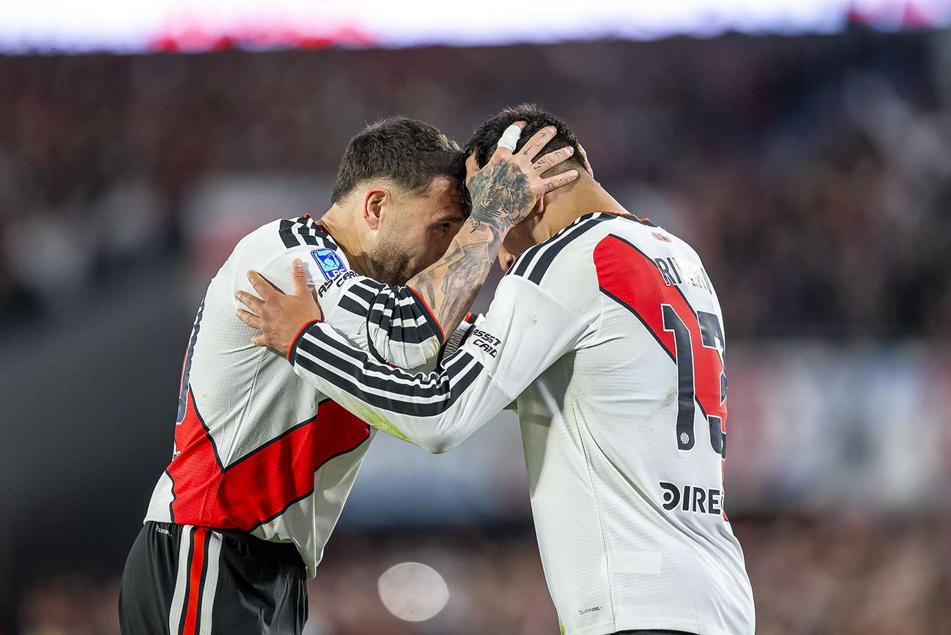 River venció a Racing en el Monumental y llega fortalecido al Superclásico. Foto: Luis Martin.